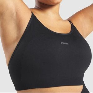 Gymshark strappy sports bra.
